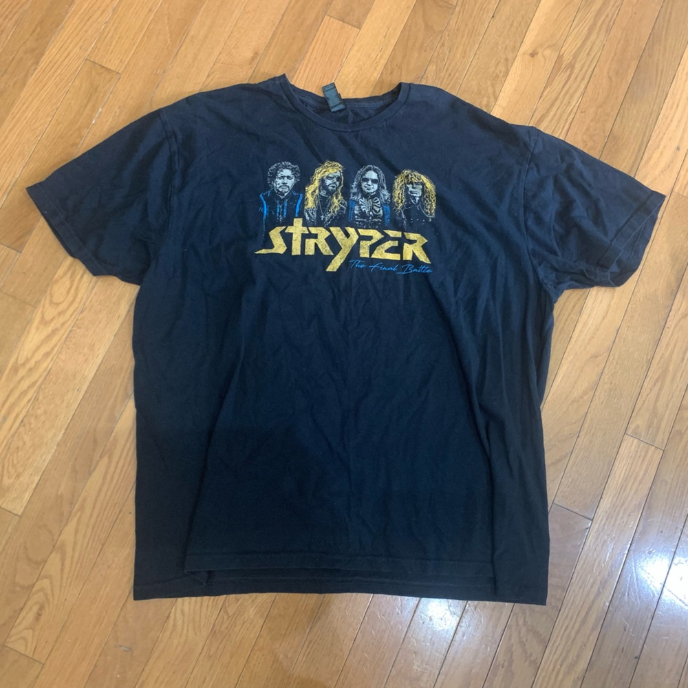 Stryper Christian Metal Band T-Shirt
2XL “The Final Battle”